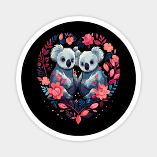 Koala Couple Valentine Magnet